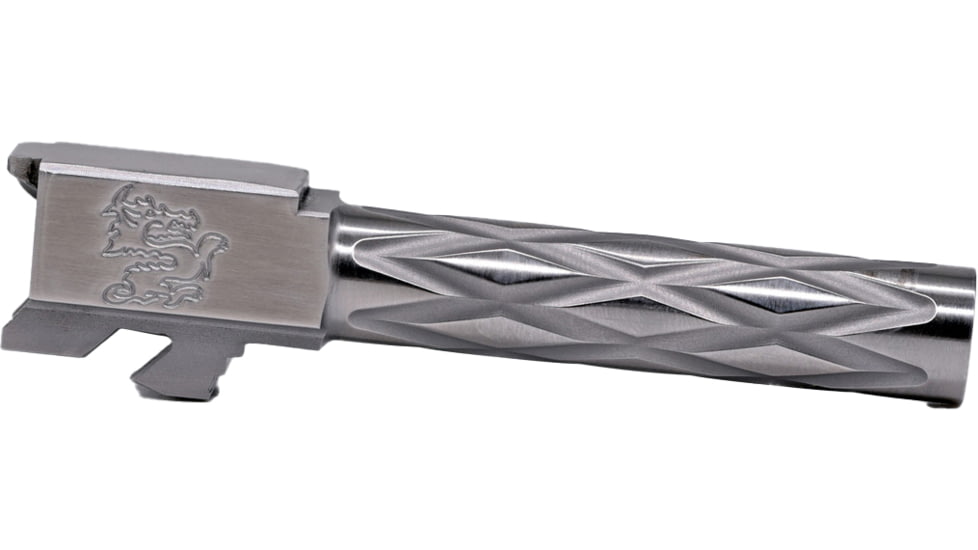 EFK Fire Dragon Glock 22/31 9mm Conversion, Standard Length, Diamond Fluted Polished Stainless, GK22319SBCDFPS