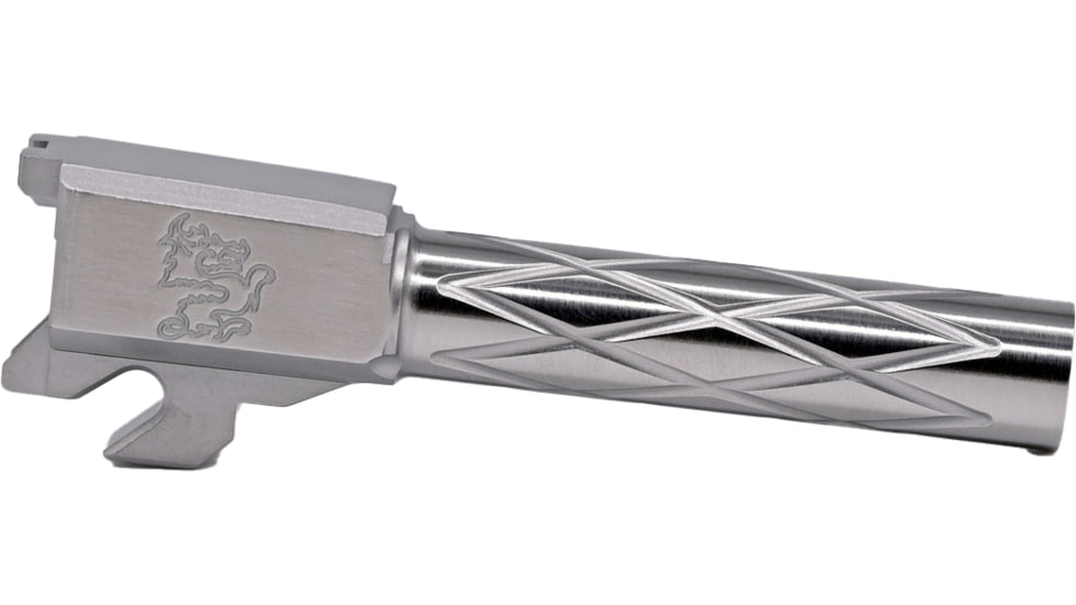 EFK Fire Dragon Sig Sauer P320 9mm Compact/Carry 39in, Standard Length, Diamond Fluted Polished Stainless, P3209CCDFSBPS