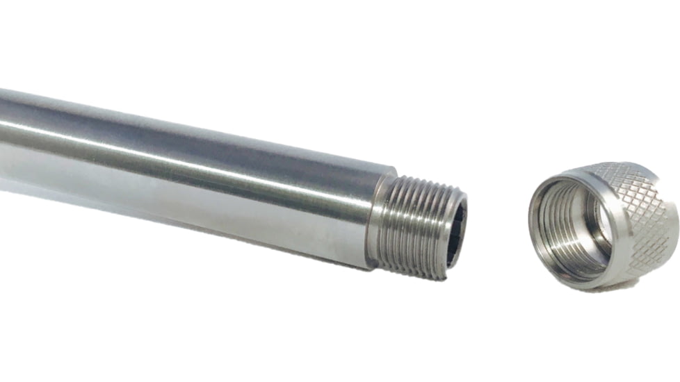 EFK Fire Dragon XD 3in Sub/Mod2 9mm Conversion, Threaded 1/2X28 RH, Polished Stainless, XDSUB9CTHRPS