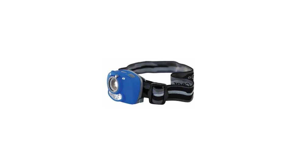Egear 100 Focus Control Headlamp, AAA, Blue HL100EGEAR