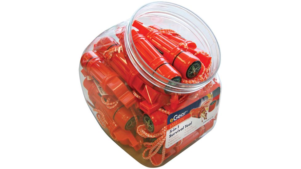 Egear 5 In 1 Survival Tool Jar 26-310-5-1-A24