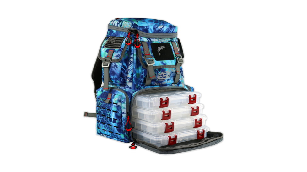 EGO Kryptek Tackle Box Back Pack, Pontus, Pontus, 75075