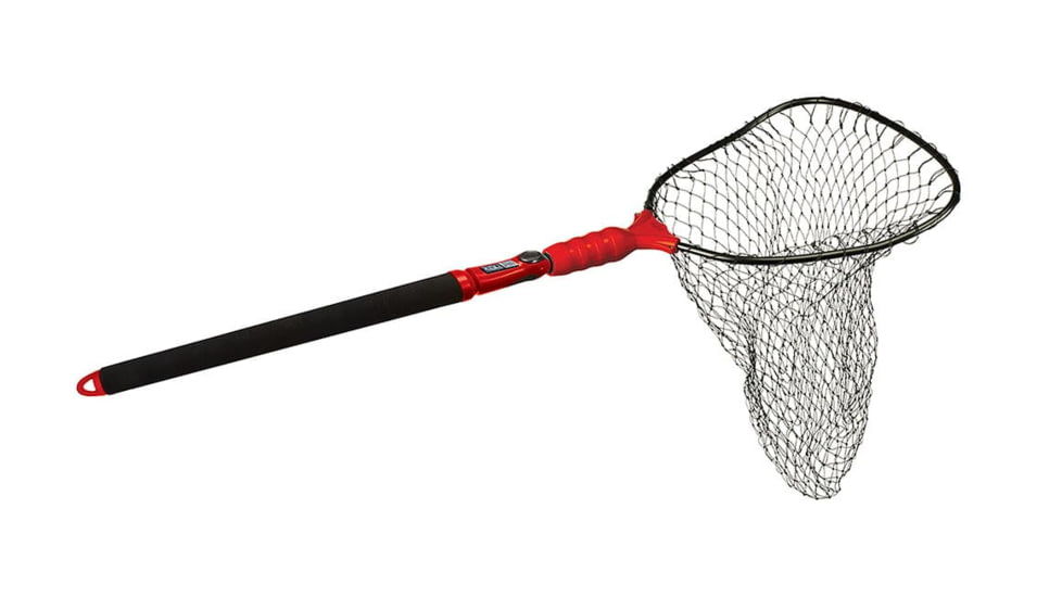 EGO S2 Slider Medium Landing Net, Nylon, Black/Red, Medium, 72060