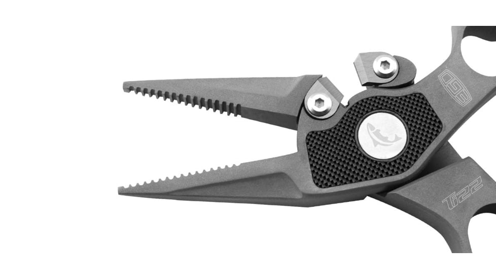 EGO Ti22 Pliers 7.5in Titanium, Red/Black, 73014