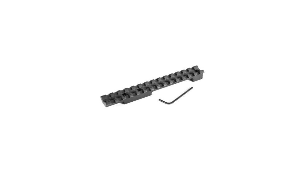 Evolution Gun Works Picatinny Scope Mount, Remington Model 600 Mohawk/Remington Model 660, Long Action, 20 MOA, Black, 40502