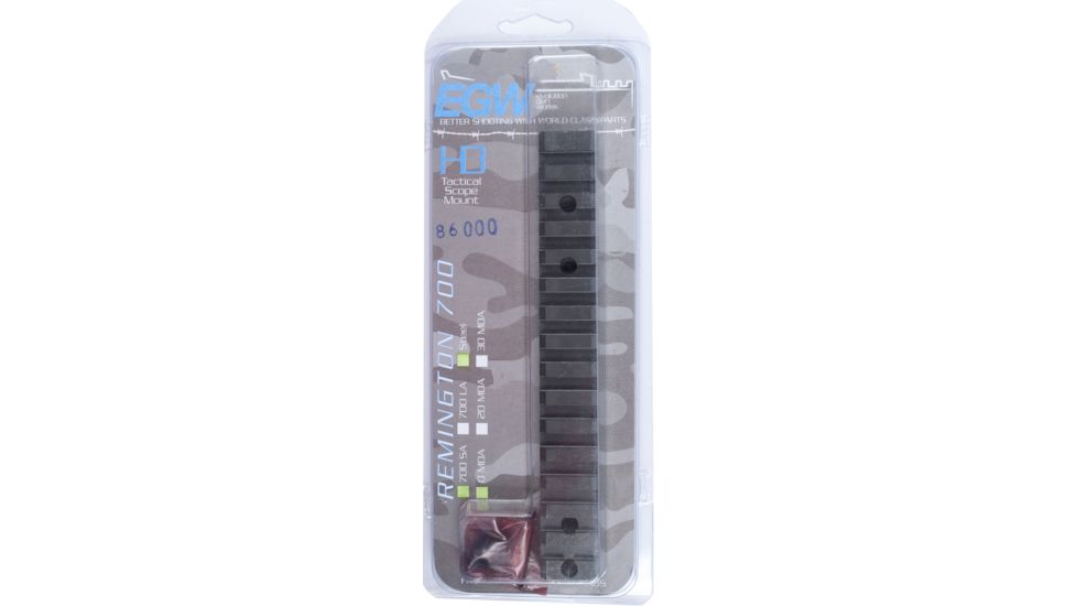 EGW Steel HD Remington 700, 722, 40x SA Picatinny Rail Scope Mount 0 MOA 86000 