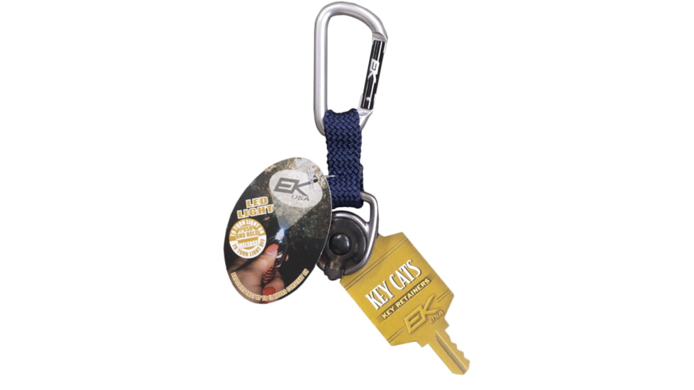 EK Ekcessories Keybiner with LED Light-Navy Blue