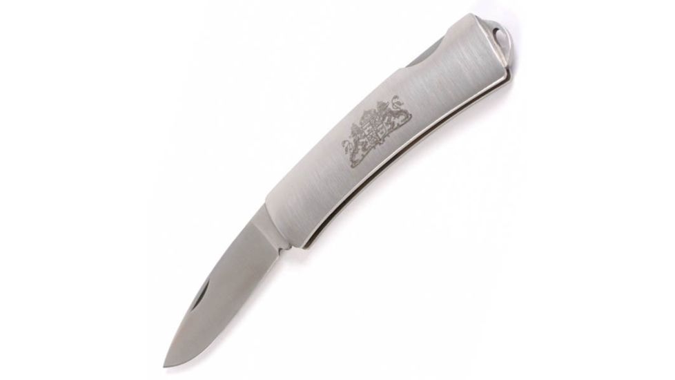 EKA Classic 5, Stainless Steel Handle, Plain w/Sheath EKA-100507