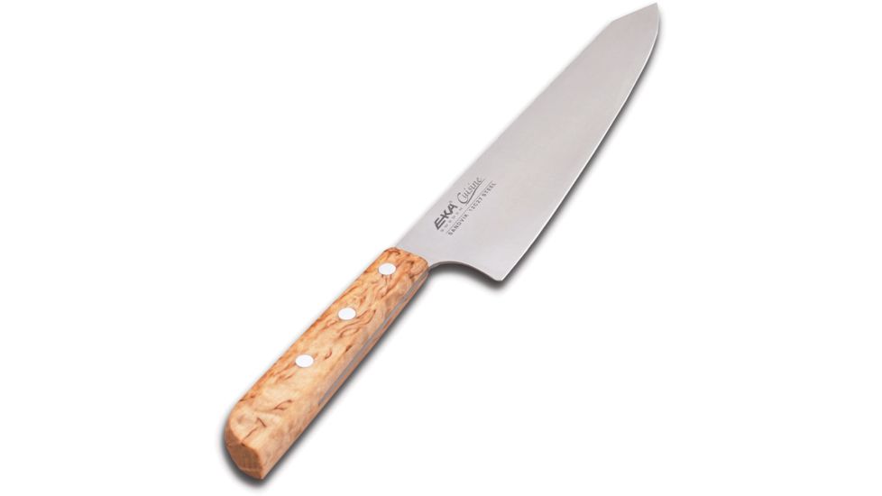 EKA Cuisine Cuisine Chefs,Chef Blade, Curly Birch Handle EKA402103