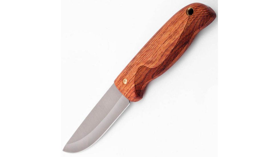 EKA Nordic A10, Bubinga Wood Handle, Plain w/Sheath EKA-619509