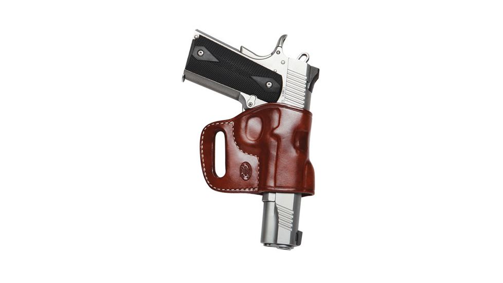 El Paso Saddlery CELC9RR Combat Express 3.12 Barrel Ruger LC9 Leather Russet