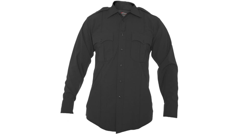 Elbeco CX360 Long Sleeve Shirt - Men's, 39in Sleeve Length, Black, 16.5 in Neck Size, 3520N+165-39