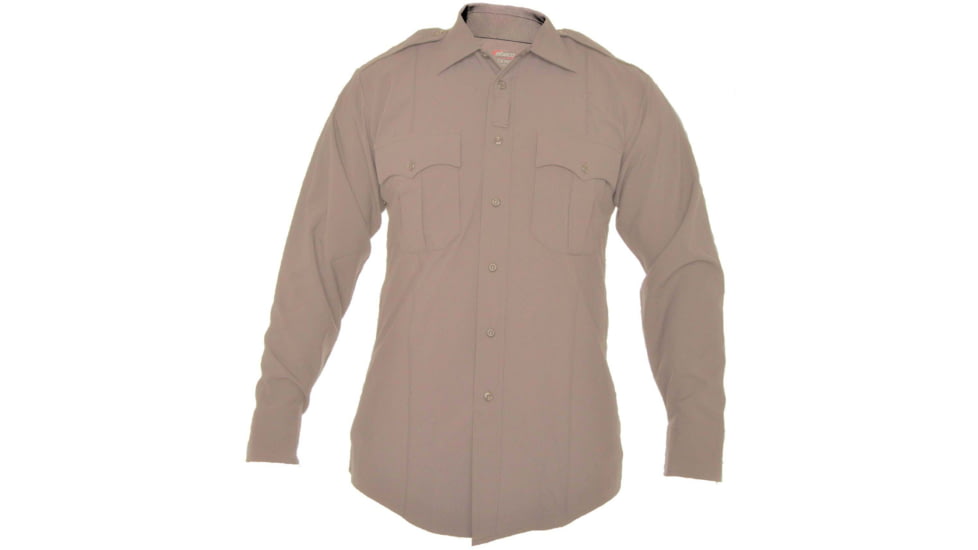Elbeco CX360 Long Sleeve Shirt - Men's, 39in Sleeve Length, Tan, 17.5 in Neck Size, 3522N+175-39