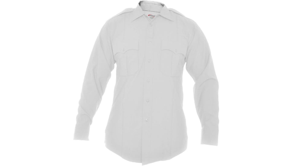 Elbeco CX360 Long Sleeve Shirt - Men's, 37in Sleeve Length, White, 20 in Neck Size, 3500N+20-37