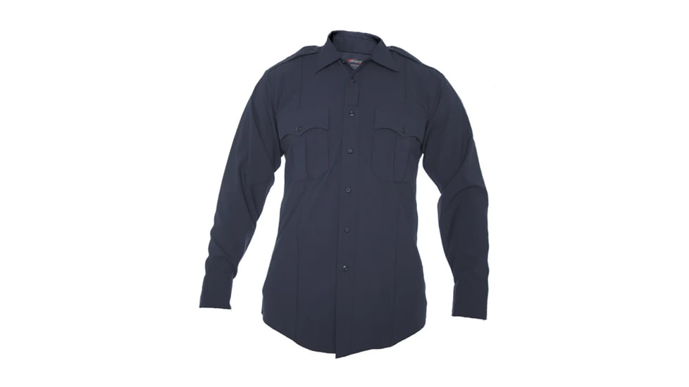 Elbeco CX360 Long Sleeve Shirt - Men's, 33in Sleeve Length, Midnight Navy, 14.5 in Neck Size, 3524N+145-33