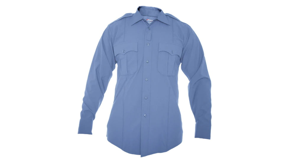 Elbeco CX360 Long Sleeve Shirt - Men's, 15.5 Neck Size, Medium Blue, 33, 3526N-155-33