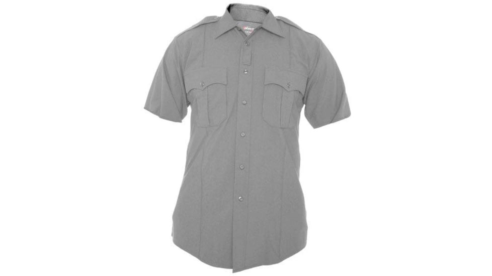 Elbeco CX360 Short Sleeve Shirts - Mens, 3XL, Grey, 3541-3XL
