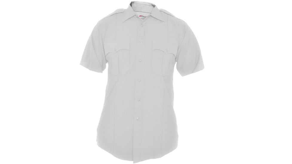 Elbeco CX360 Short Sleeve Shirts - Mens, White, 3510N-19