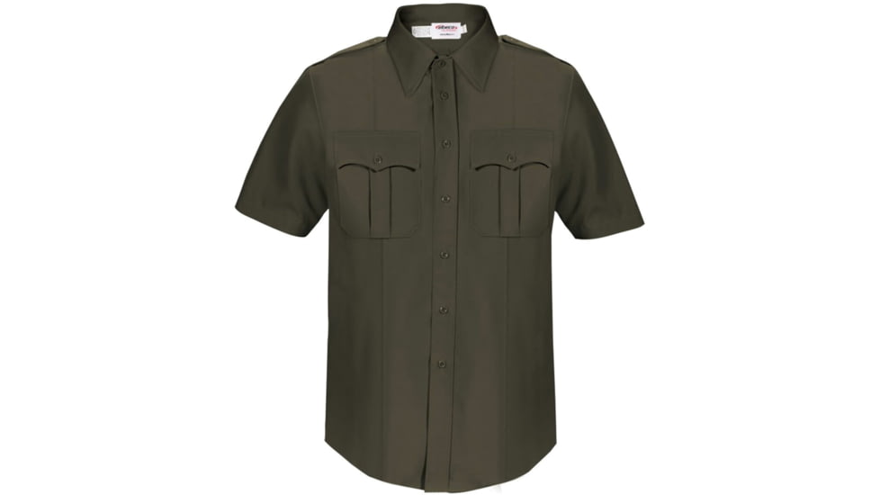 Elbeco Dutymax Pocket Flap Single, Brown - 79995-1-BROWN