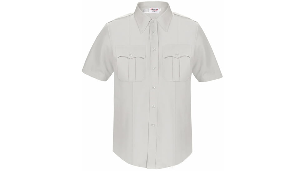 Elbeco Dutymax Pocket Flap Single, White - 79995-1-WHITE