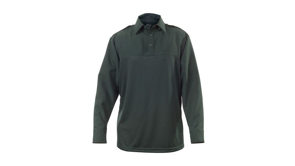 Mens Spruce Green, UV1 Undervest Long Sleeve Shirt