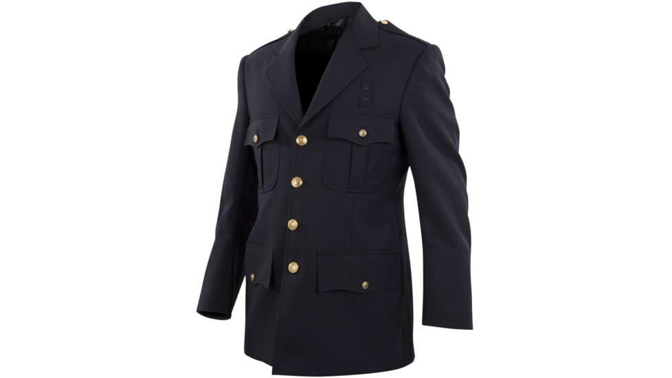 Elbeco Top Authority Polyester Single-Breasted Blousecoat, 60 US, Regular, DC13800-60-R