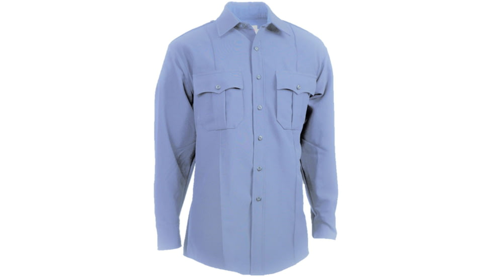 Elbeco Textrop2 Long Sleeve Shirt, Blue - 313N-14-33