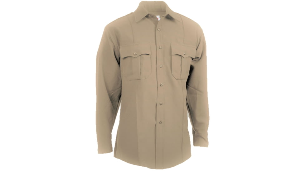 Elbeco Textrop2 Long Sleeve Shirt, Silver Tan - 312N-14-33