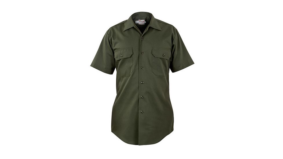 Womens, Forest Green, LA County Sheriff, Short Sleeve, Plain Pocket
