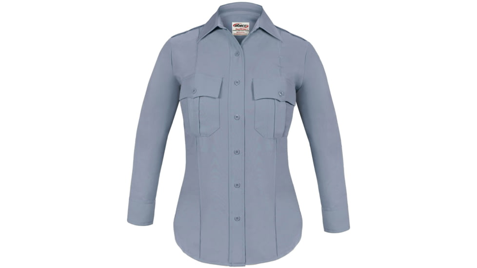 Elbeco Womens Textrop2 Ls Shirt, French Blue - 9319LCN-54