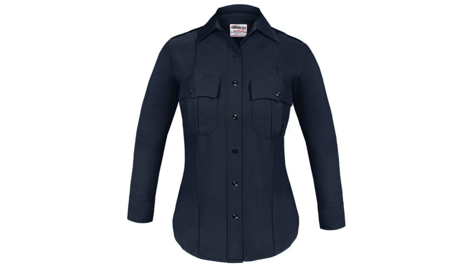 Elbeco Womens Textrop2 Ls Shirt, Navy - 9314LCN-54