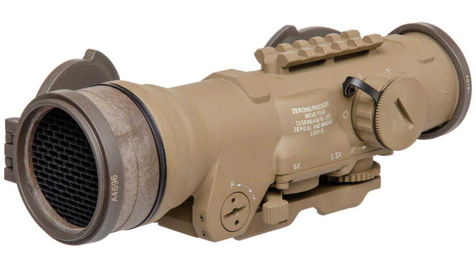 Elcan Specter DR 1.5-6x 3MOA XOPTEK Rifle Scope, 5.56 BDC Reticle, FDE, DFOV6-T265-C10-X3