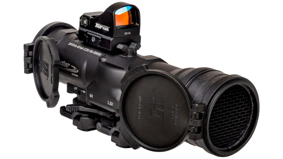 Elcan Specter DR 1.5x/6x-7.62x51mm Rifle Scope, BDC Reticle, Black, DFOV6-B146-C20