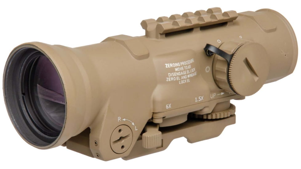 Elcan Specter DR 1.5x/6x-5.56x45mm Rifle Scope, BDC Reticle, FDE, DFOV6-T265-C10
