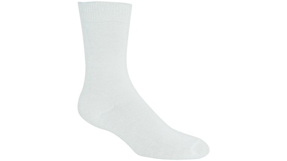 Elder Polypro Liner Sock Md White L750