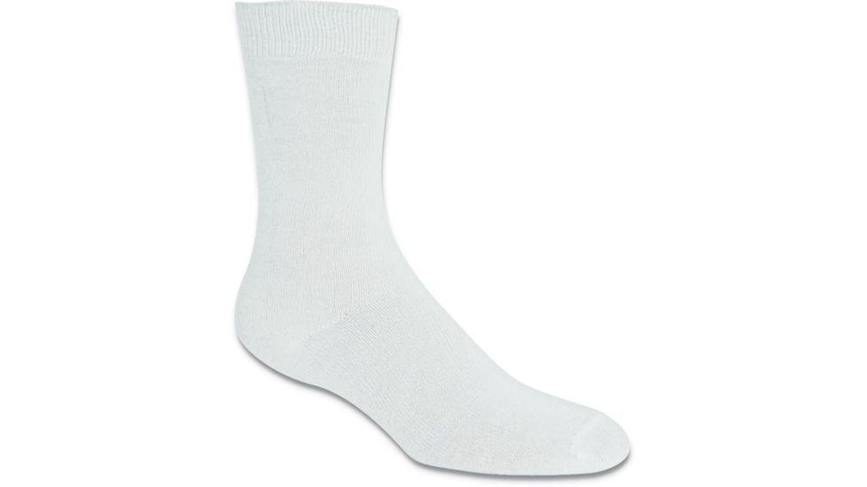 Elder Polypro Liner Sock Md White L750