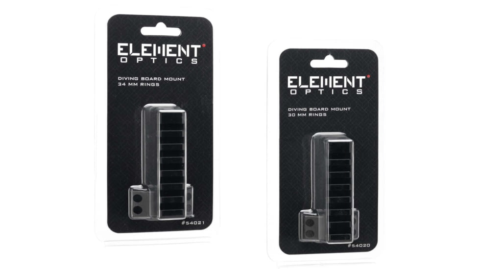 Element Optics Accu-Lite Diving Board Riflescope Mount, Black, 30mm, 54020