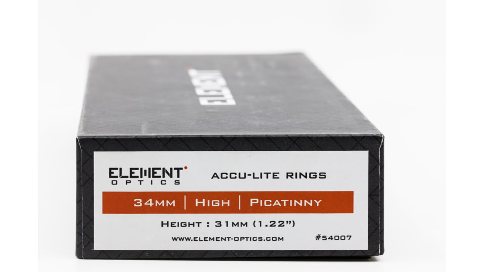 Element Optics Accu-Lite, Extra High, 34mm, 54008