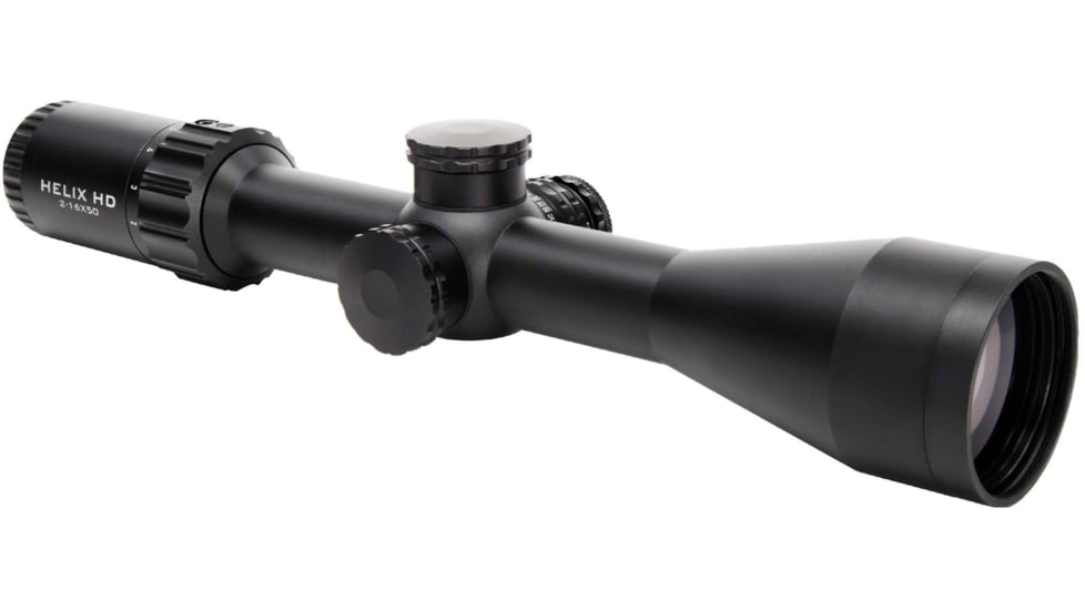 Element Optics Helix Rifle Scope, 2-16x50mm, Second Focal Plane, RAPTR - 1 MRAD Reticle, Illuminated, Matte Black, ELE50052
