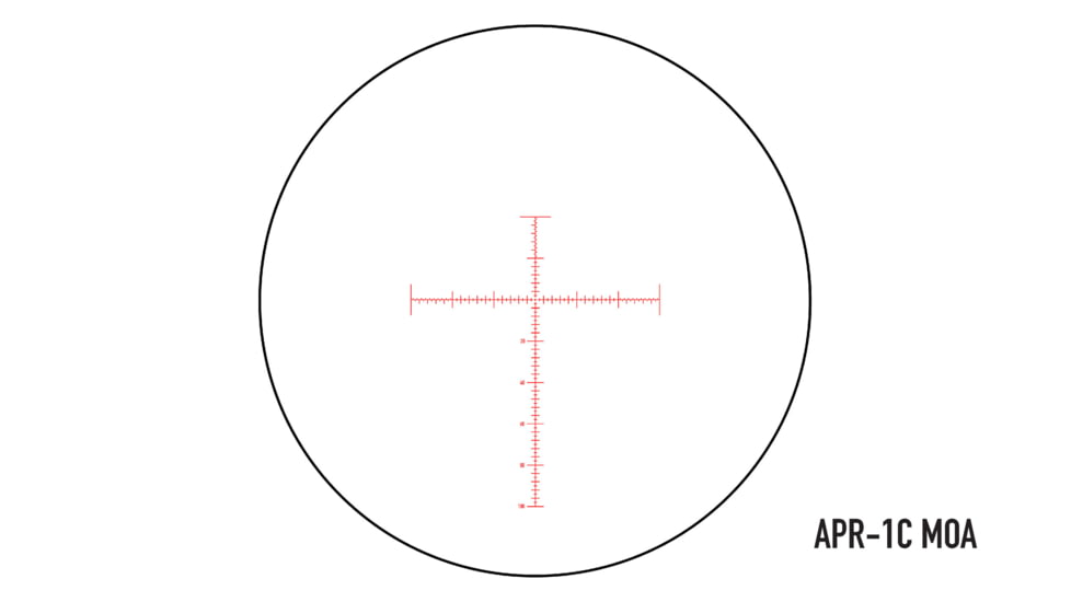 Element Optics Immersive Series 10x40mm Rifle Scope, MOA APR-1C Reticle, Black, ELE50074
