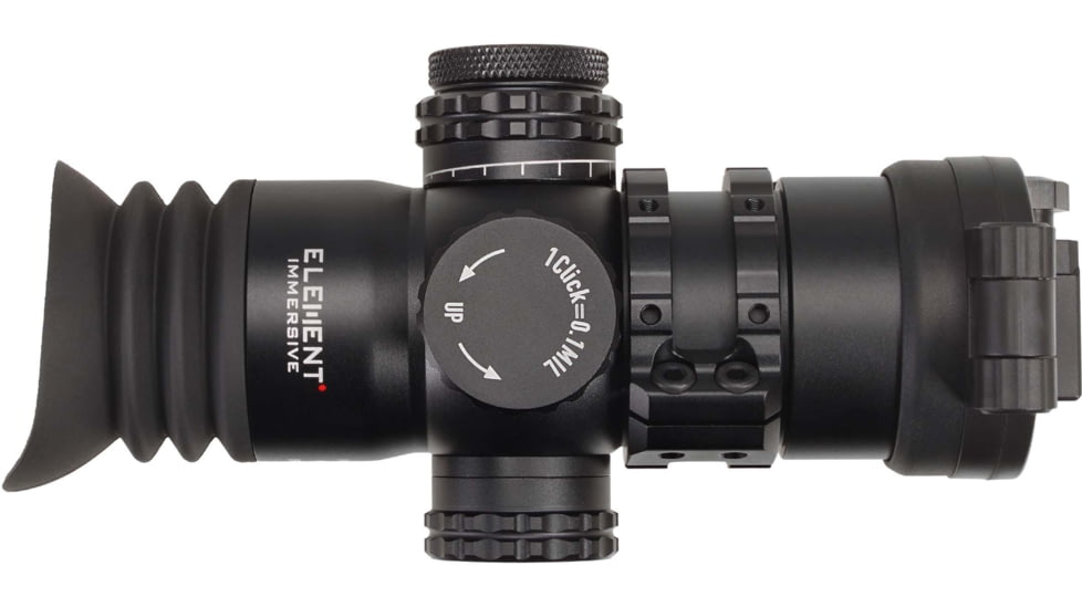 Element Optics Immersive Series 10x40mm Rifle Scope, MRAD APR-1C Reticle, Black, ELE50073