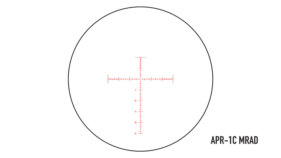 Element Optics Immersive Series 10x40mm Rifle Scope, MRAD APR-1C Reticle, Black, ELE50073