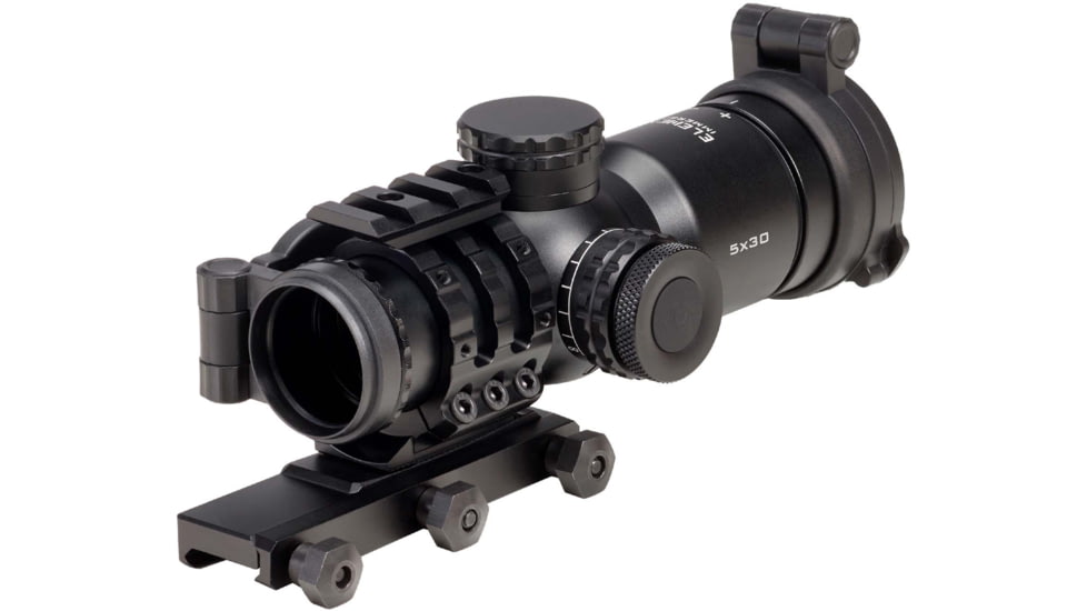 Element Optics Immersive Series 5x30mm Rifle Scope, 34mm Tube, BDC LPR-1D Reticle, Black, ELE50070
