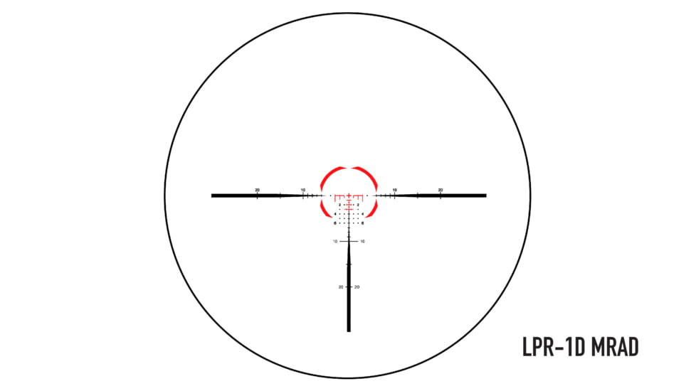 Element Optics Immersive Series 5x30mm Rifle Scope, 34mm Tube, MRAD LPR-1D Reticle, Black, ELE50071