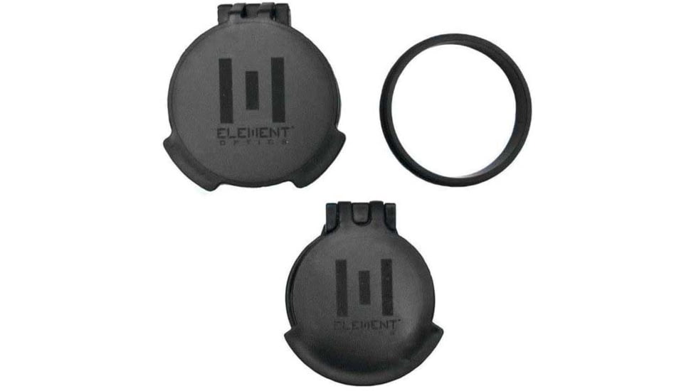 Element Optics Nexus Scope Caps, FFP, Black, ELE55000