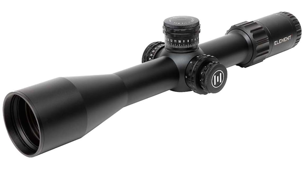 Element Optics Titan Rifle Scope, 3-18x50mm, 34mm Tube, First Focal Plane, APR - 2D Reticle, Matte Black, ELE50024