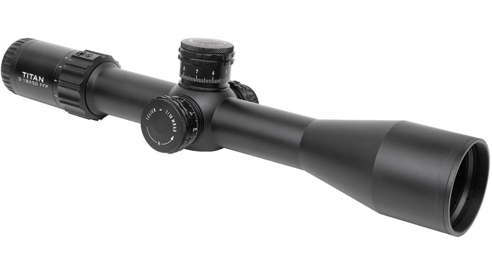 Element Optics Titan Rifle Scope, 3-18x50mm, 34mm Tube, First Focal Plane, APR - 2D Reticle, Matte Black, ELE50024