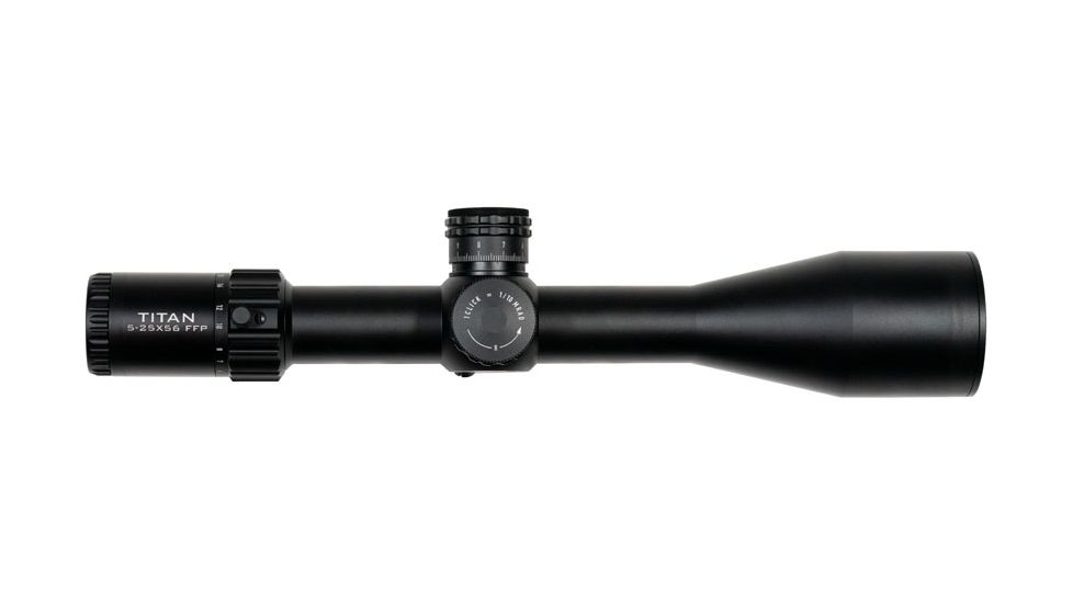 Element Optics Titan Rifle Scope, 5-25x56mm, 34mm Tube, First Focal Plane, APR-2D MRAD Reticle, Matte Finish, Black, ELE50021