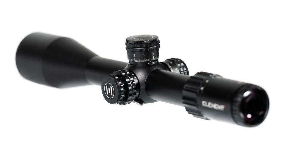 USED Element Optics Titan Rifle Scope, 5-25x56mm, 34mm Tube, First Focal Plane, APR-2D MRAD Reticle, Matte Finish, Black, ELE50021, EDEMO1