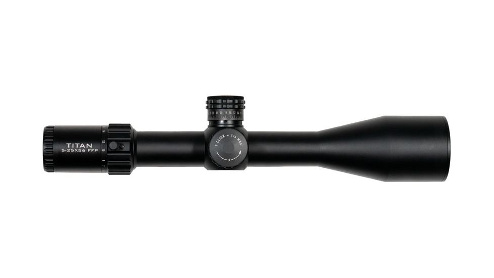 Element Optics Titan Rifle Scope, 5-25x56mm, 34mm Tube, First Focal Plane, EHR - 2D Reticle MOA, Matte Finish, Black, 50023, EDEMO1